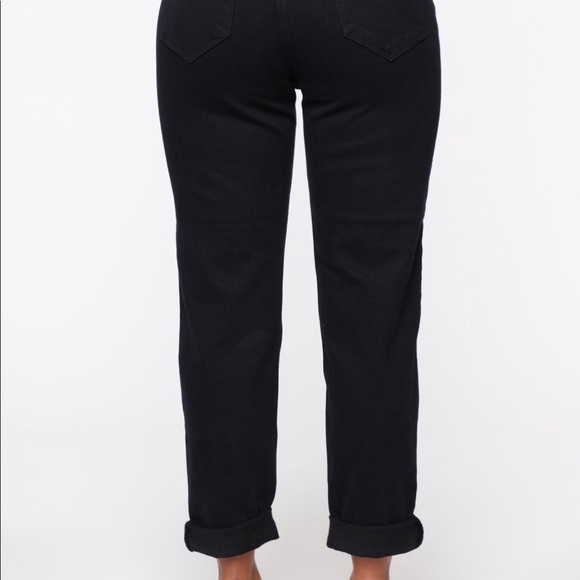 Black mom jeans - Picture 4 of 5